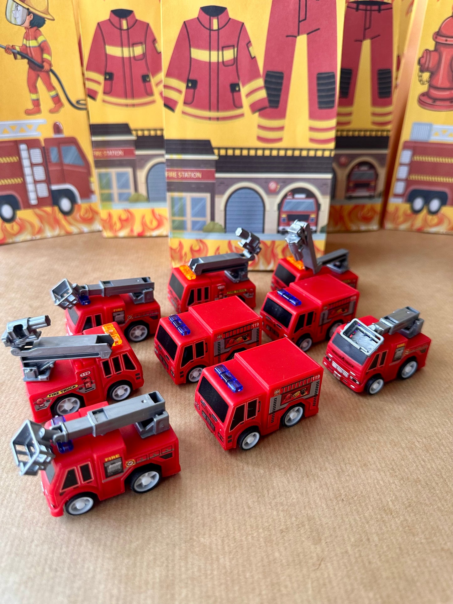 Fire Truck Party Favor Bag