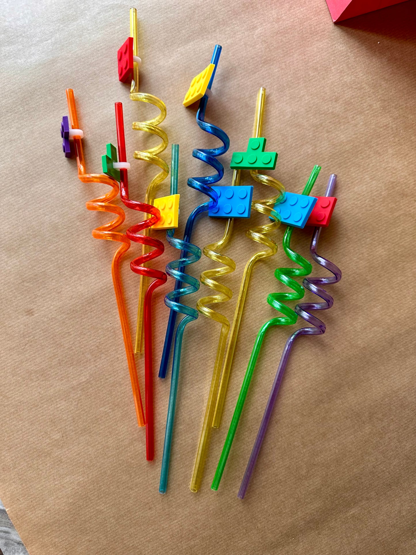 LEGO-inspired Party Favor Bag