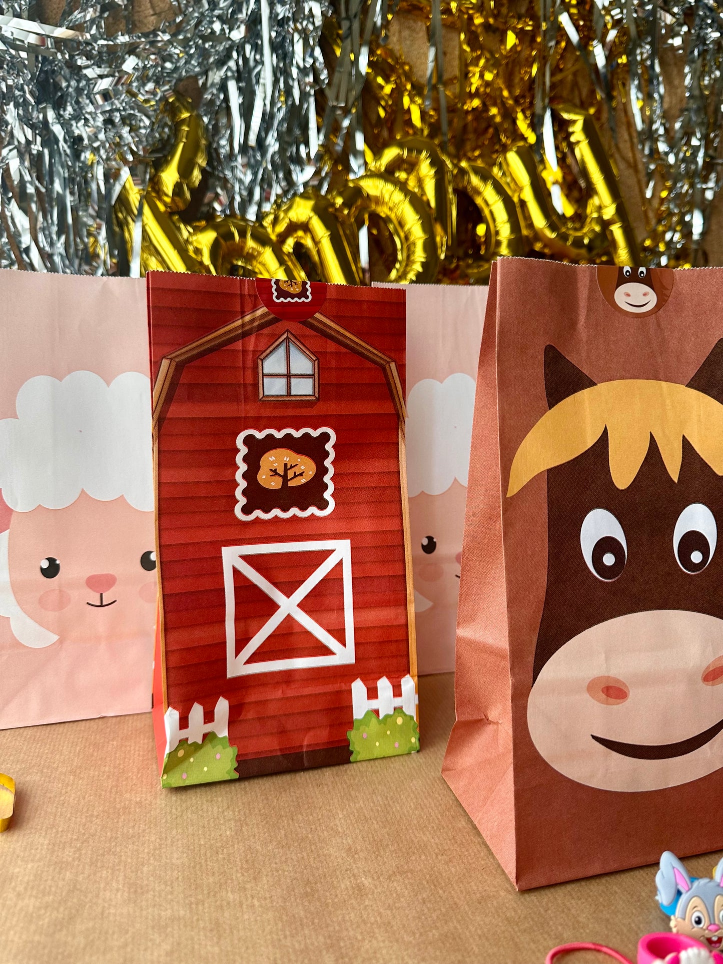 Farm Party Favor Bag