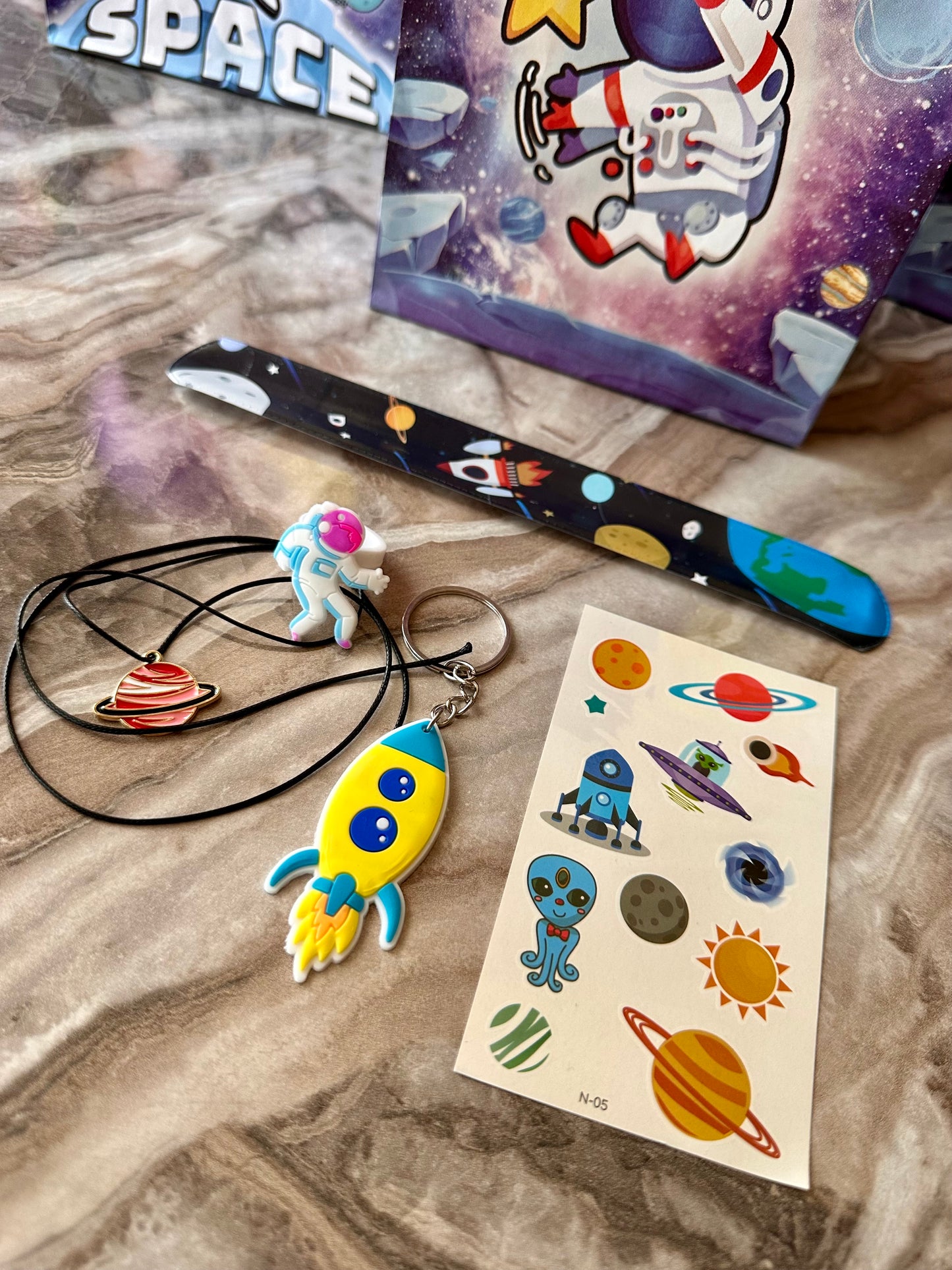 Space Party Favor Bag