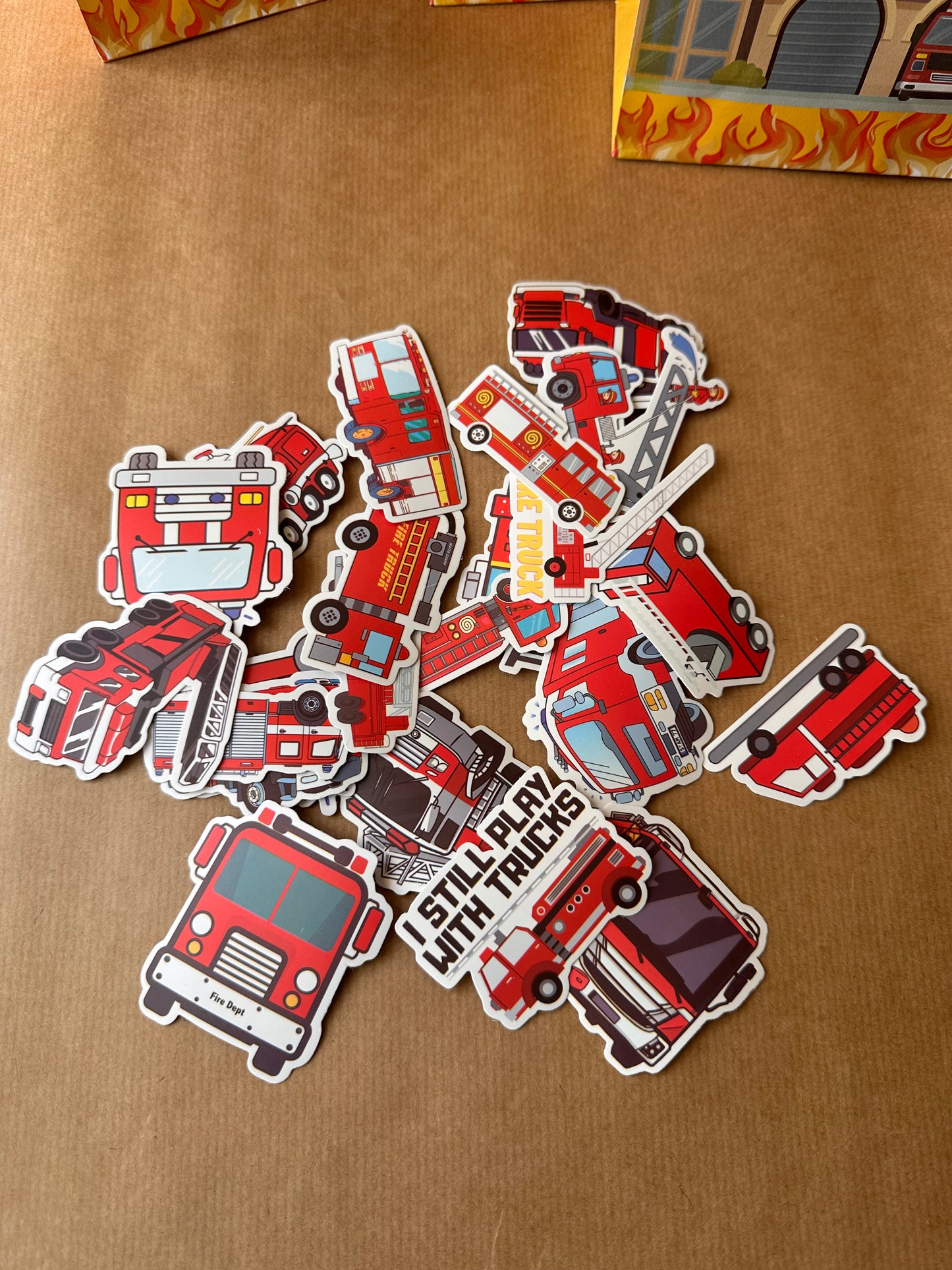 Fire Truck Party Favor Bag