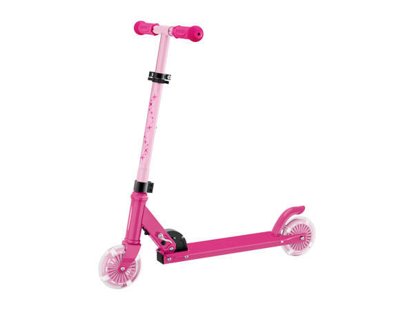 Pink Scooter with LED Wheels