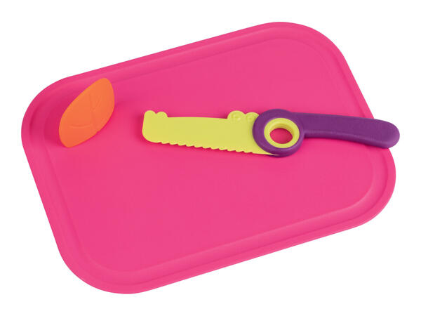 Kitchen Knife Set - Pink