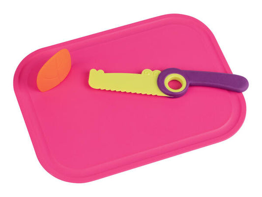 Kitchen Knife Set - Pink