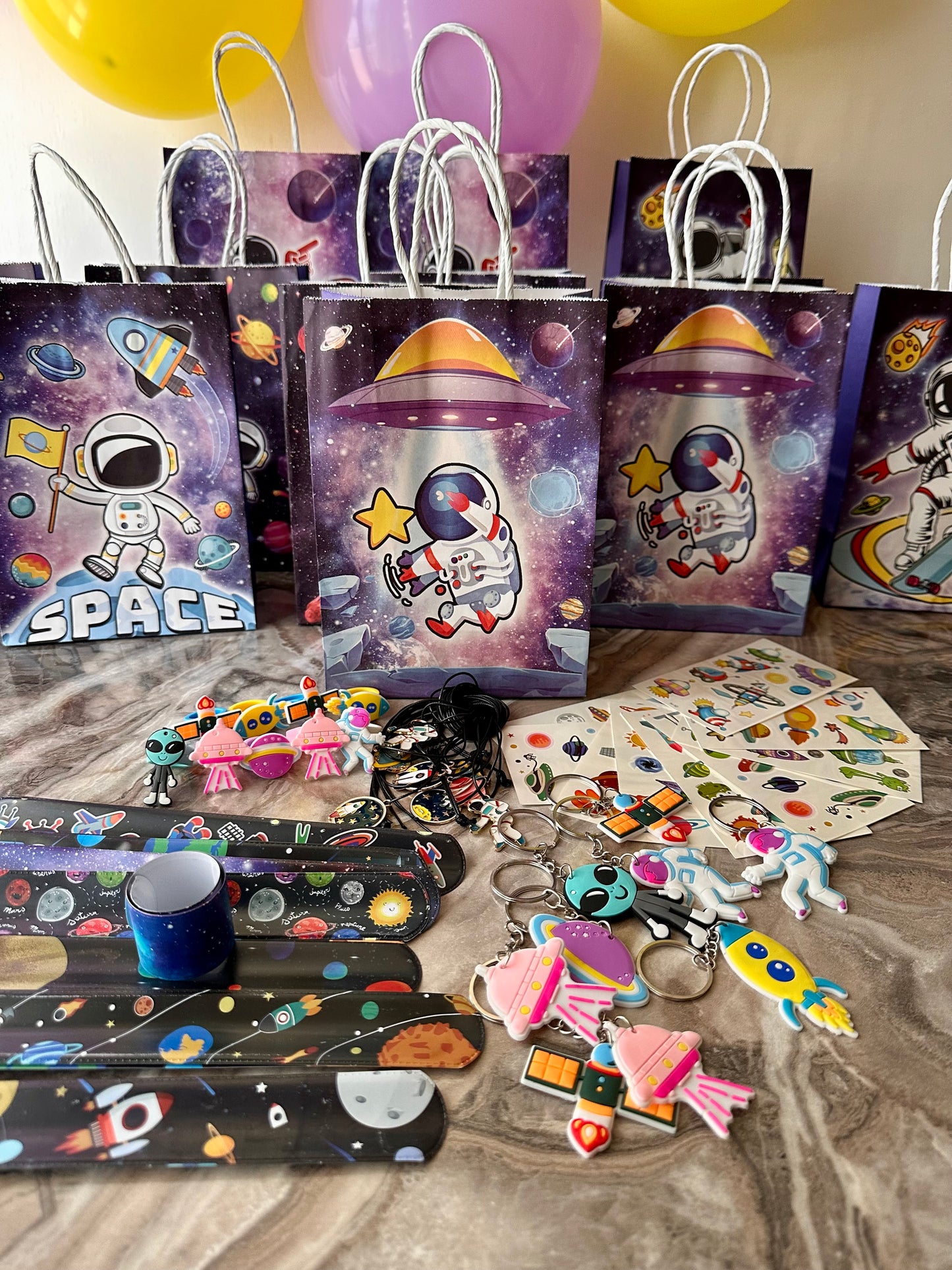 Space Party Favor Bag