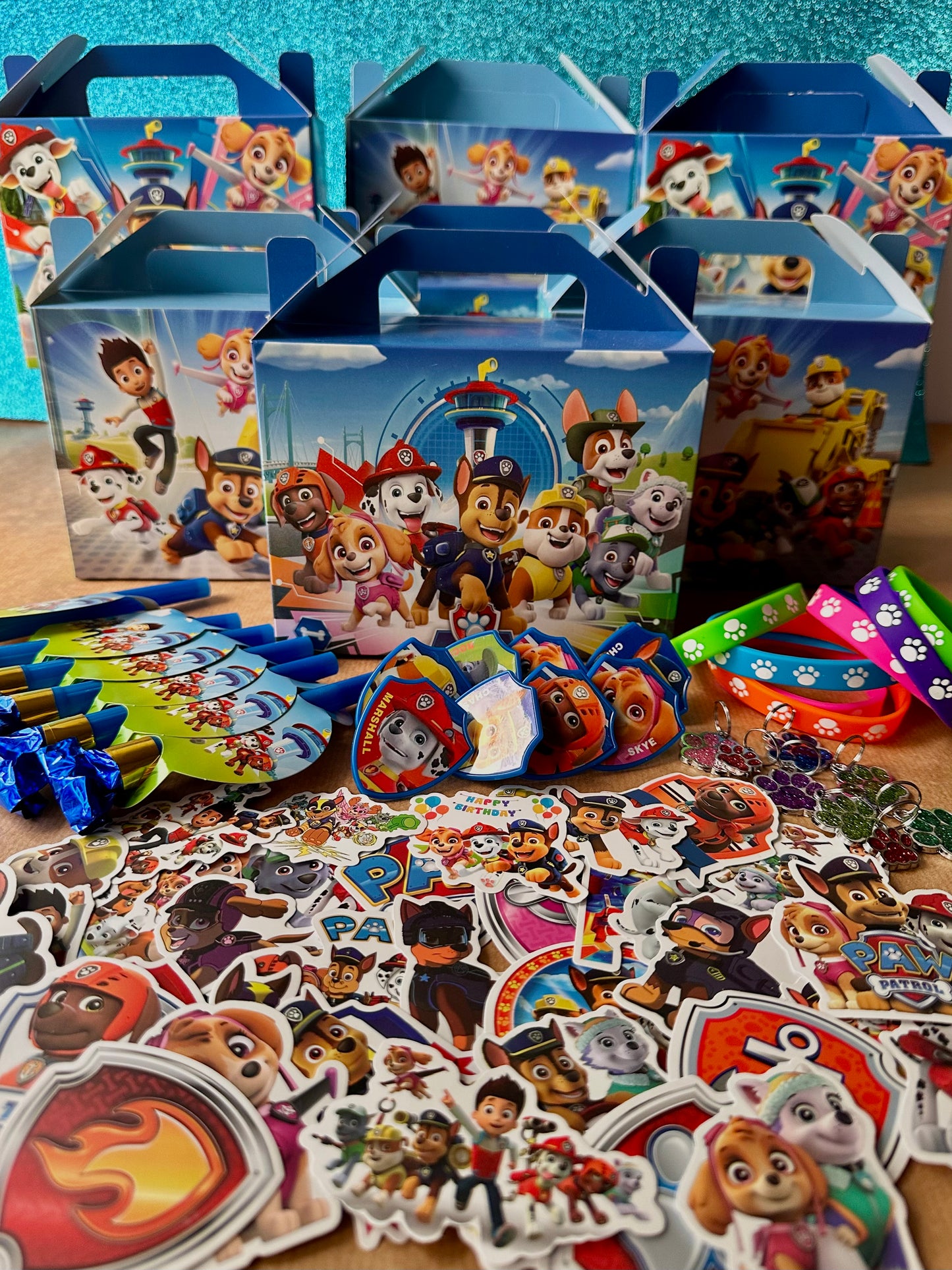 Paw Patrol Party Favor Bag
