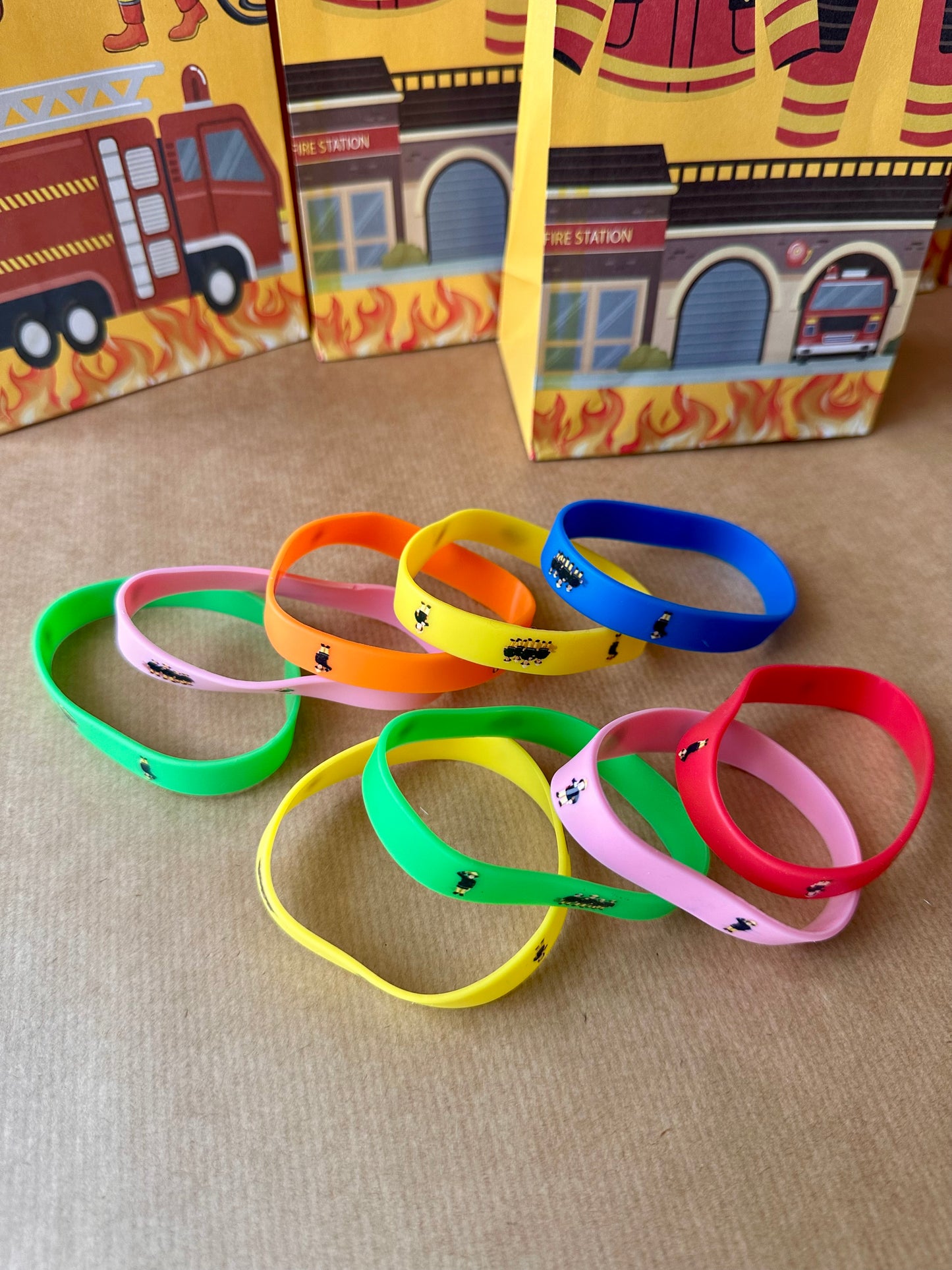 Fire Truck Party Favor Bag