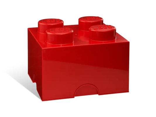 Giant 4 Stud Red Lego Storage Box