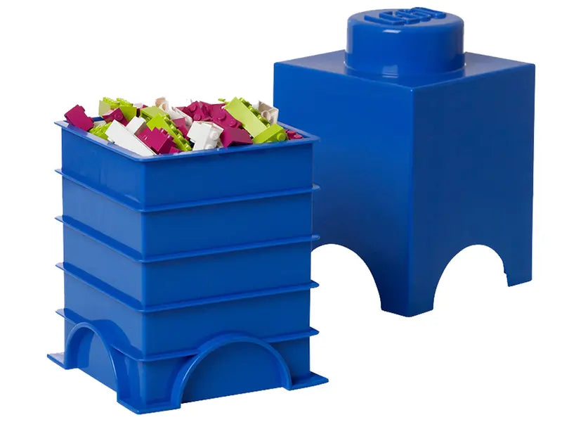 Giant Single Stud Lego Storage Blue