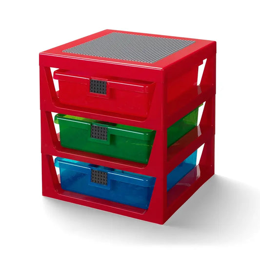 Red LEGO Rack System