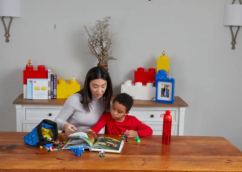 Giant 2 Stud Blue Lego Storage Box