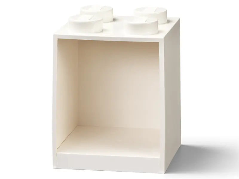 LEGO 4-Stud Brick Shelf White