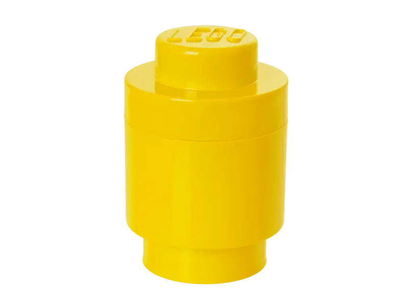 Giant Single Round Lego Stud Yellow