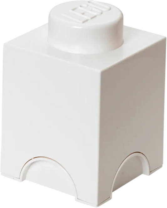 Giant Single Stud Lego Storage White