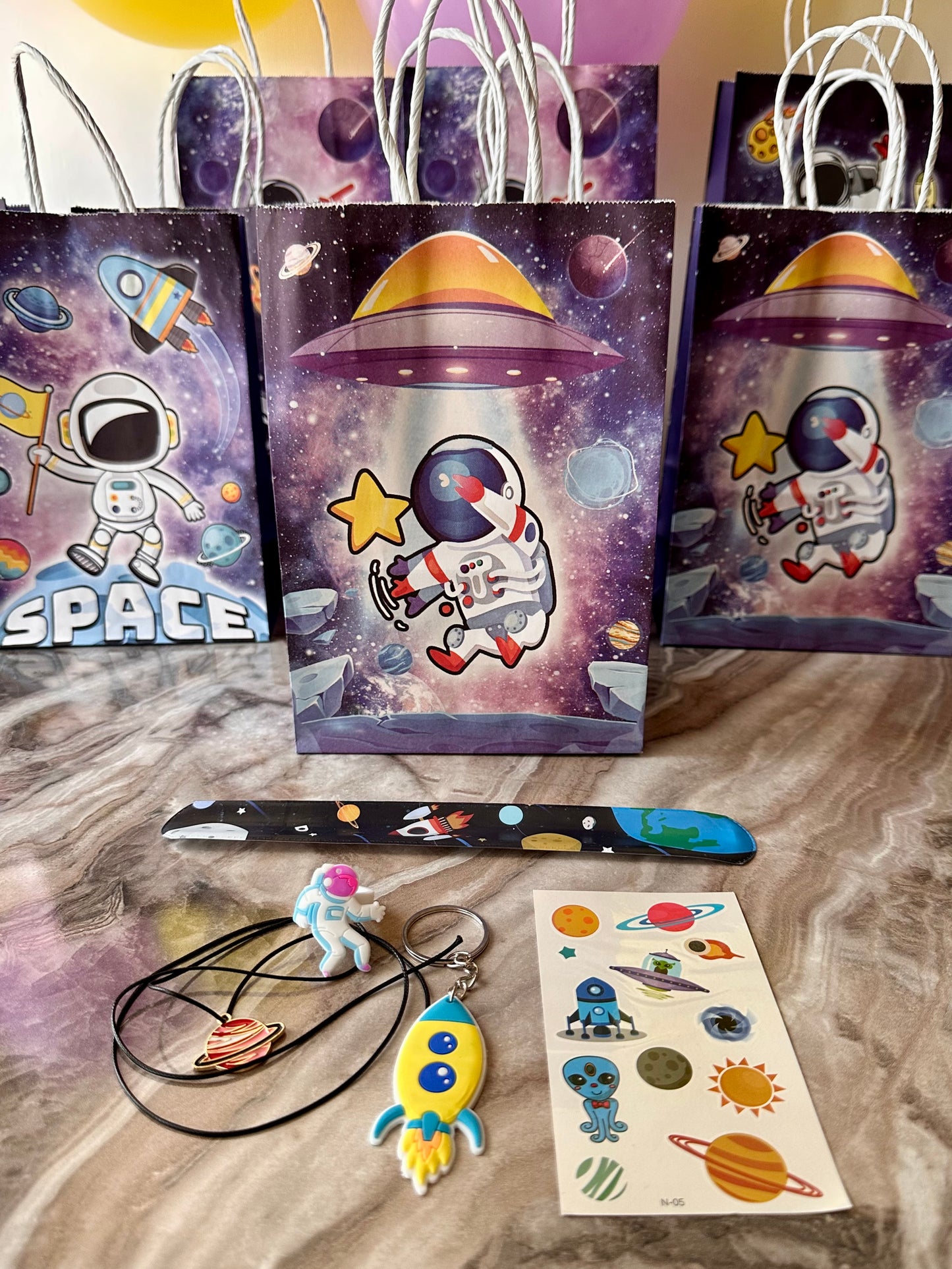 Space Party Favor Bag