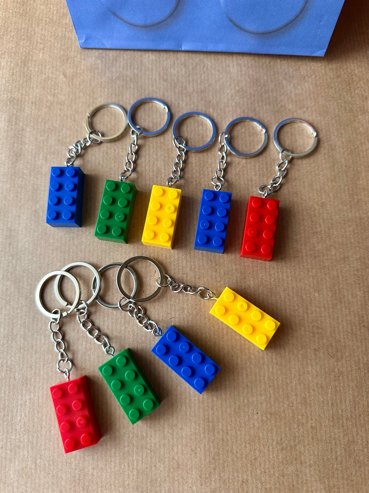 LEGO-inspired Party Favor Bag