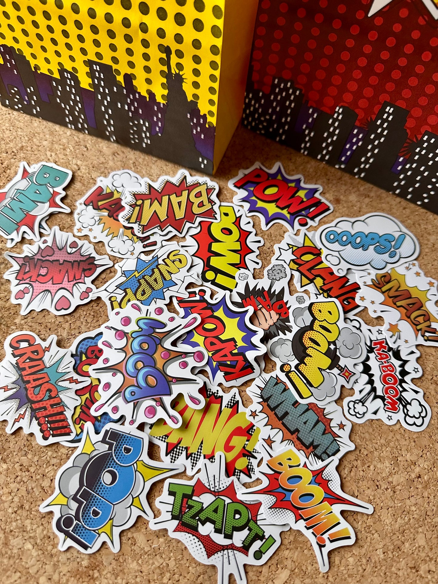 Superhero Party Favor Bag