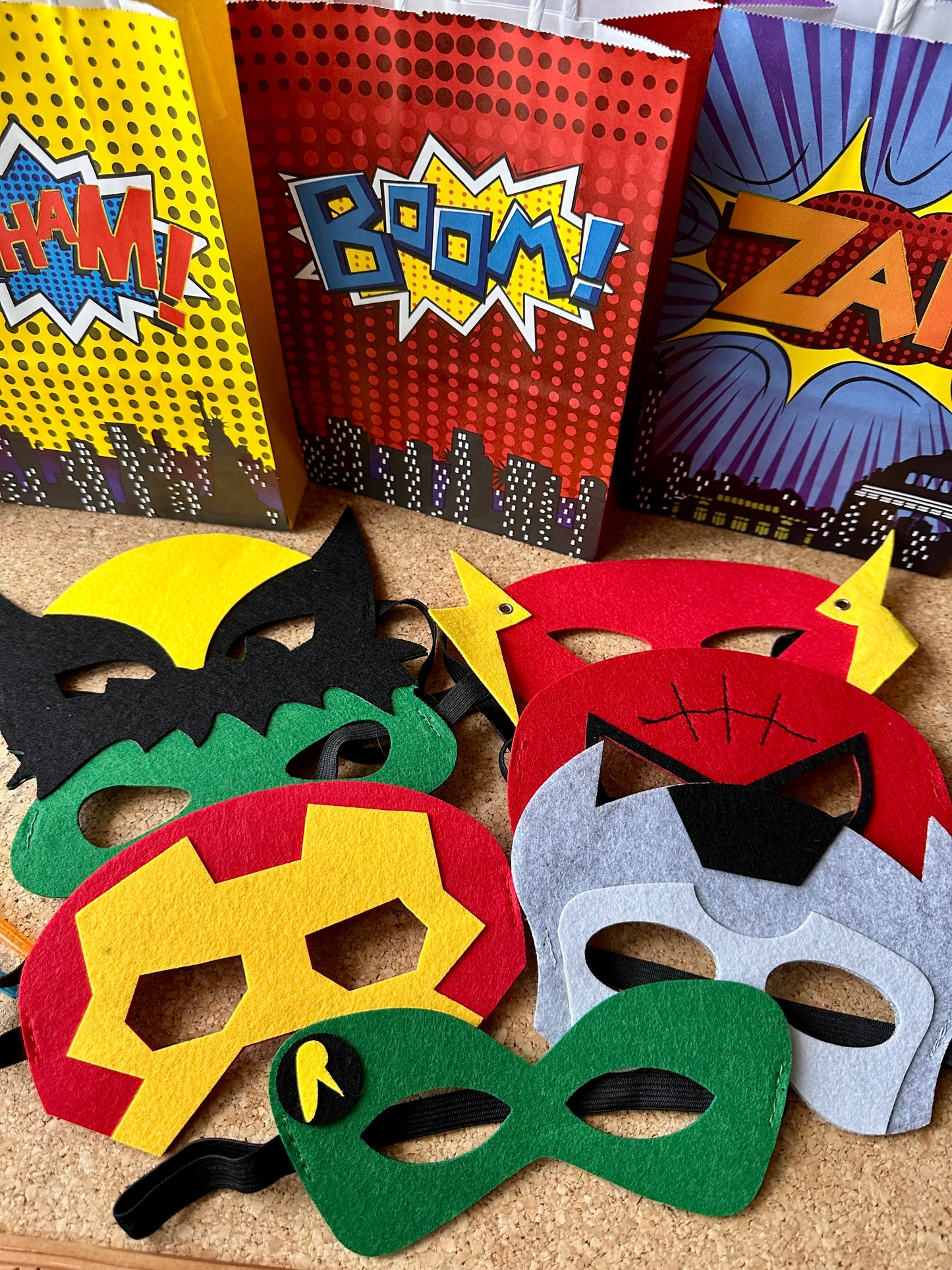 Superhero Party Favor Bag