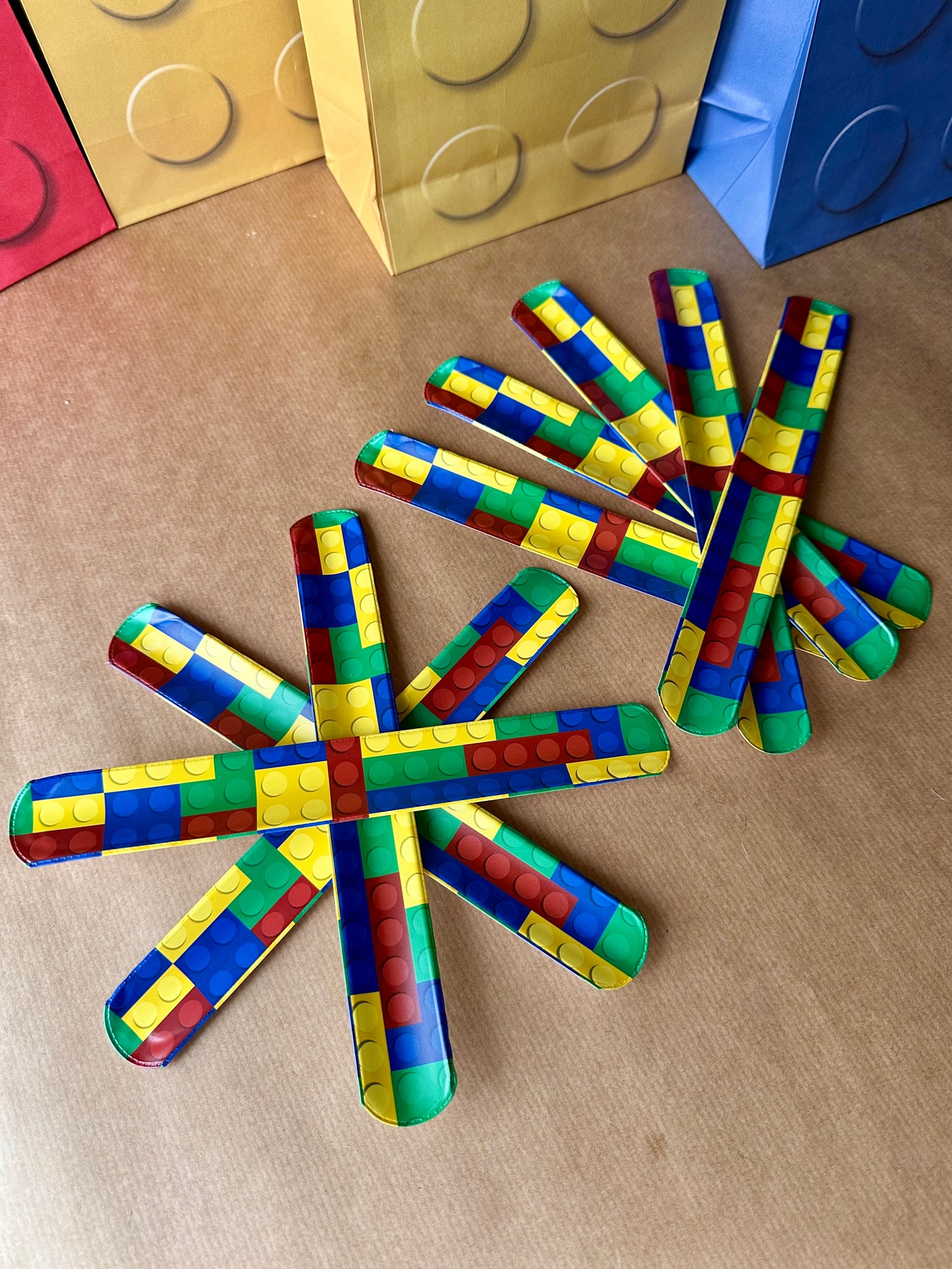 LEGO-inspired Party Favor Bag