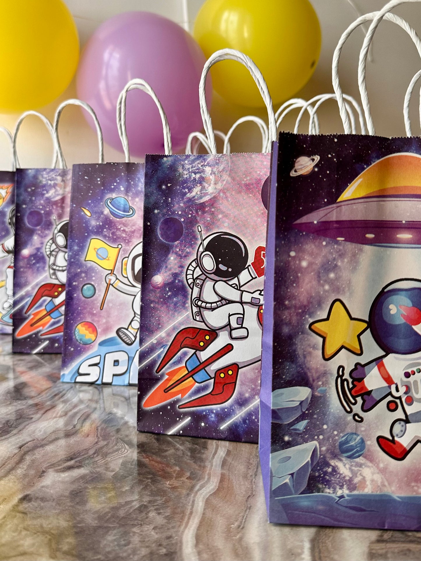 Space Party Favor Bag