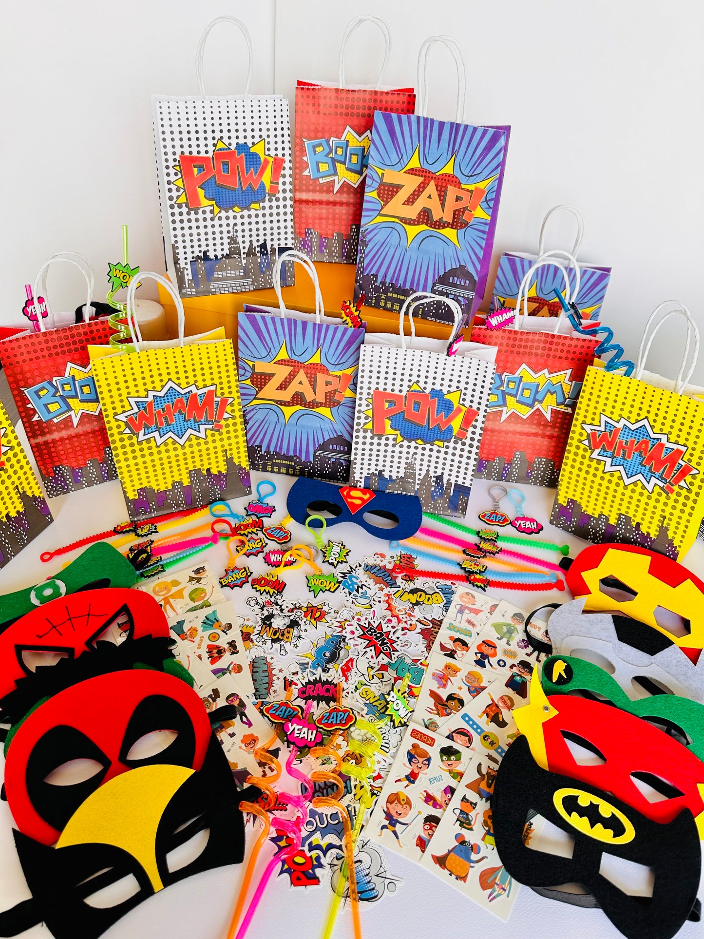 Superhero Party Favor Bag