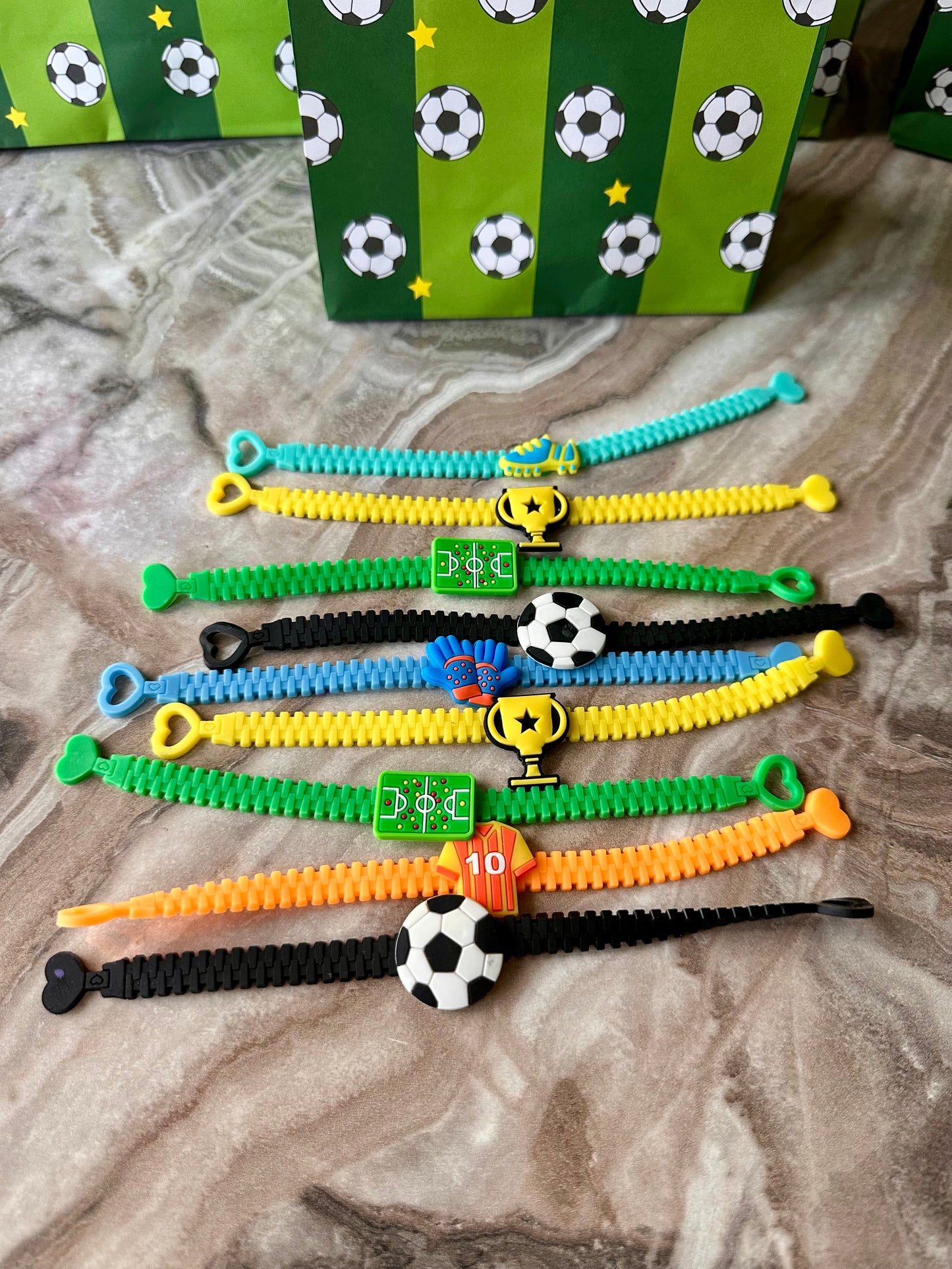 Football Soccer Party Favor Bag