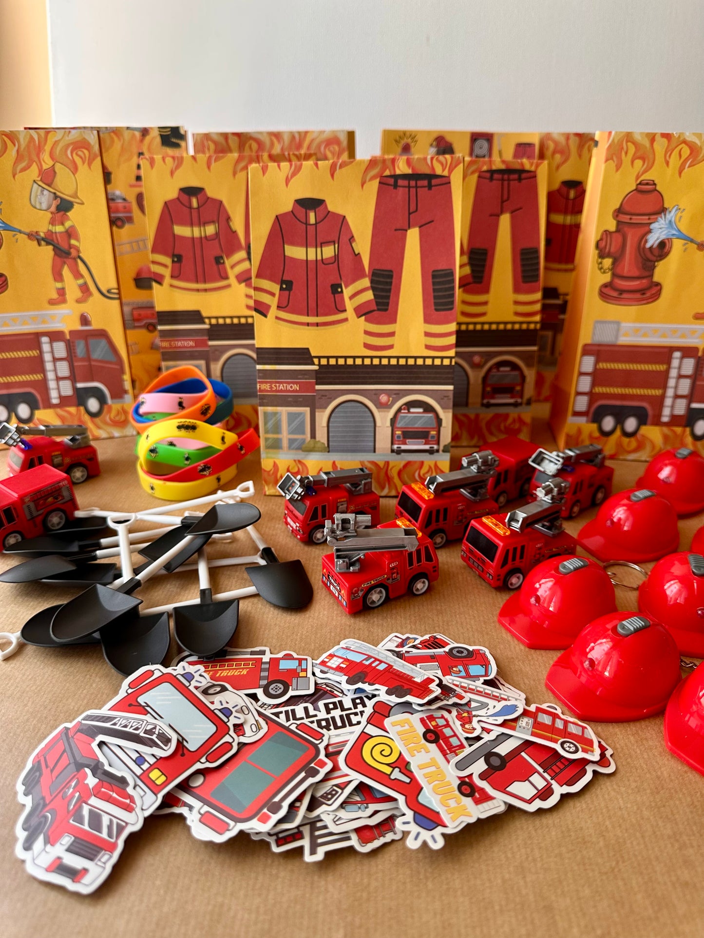 Fire Truck Party Favor Bag