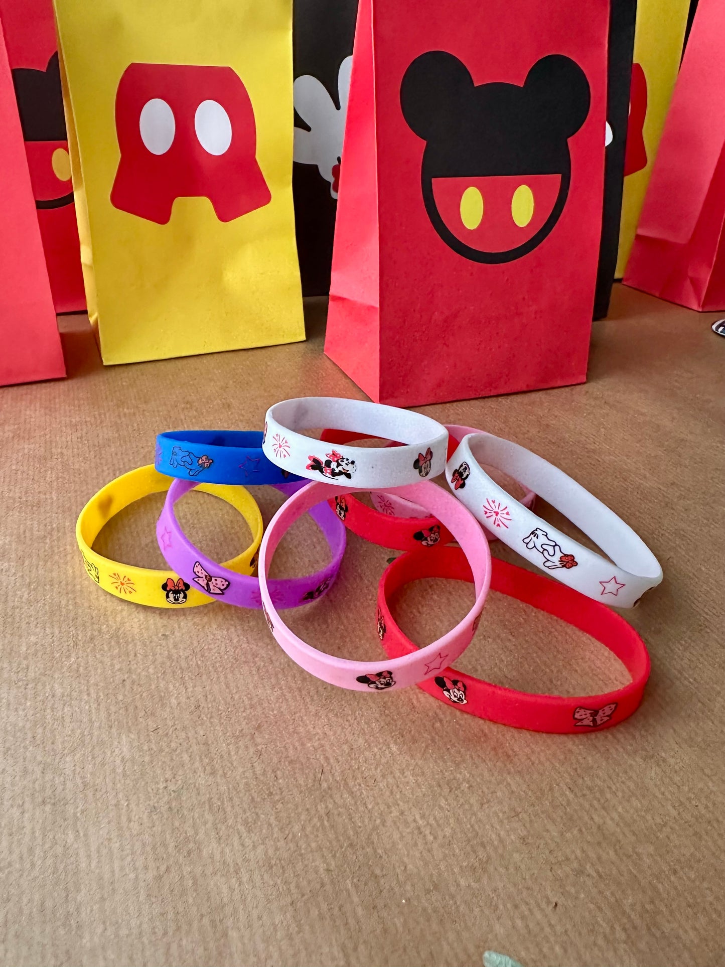 Mickey and Minnie Mouse Party Favor Bag