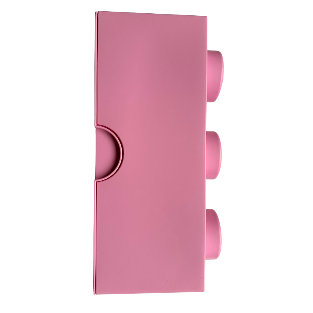 Giant 6 Stud Pink Lego Storage Box