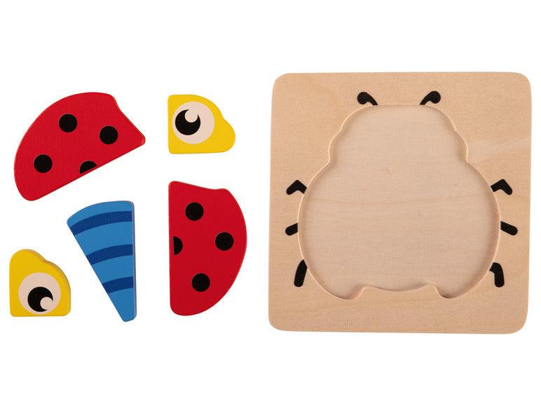 Wooden LadyBug Puzzle