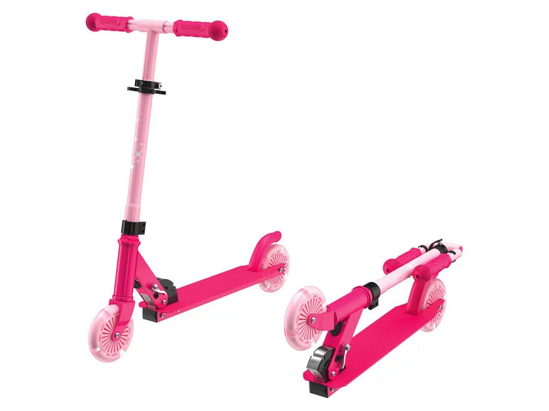 Pink Scooter with LED Wheels